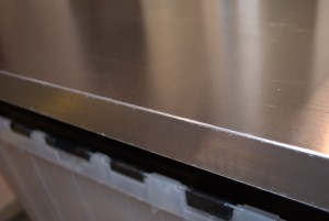 Lightweight aluminum 2x12 seam examination