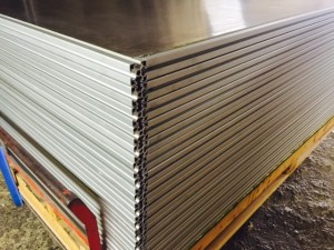 Patented Aluminum T Slot Panels Insulated Sound Deadening High Precision