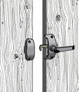 Wood T Slot Panels with Latch Connectors