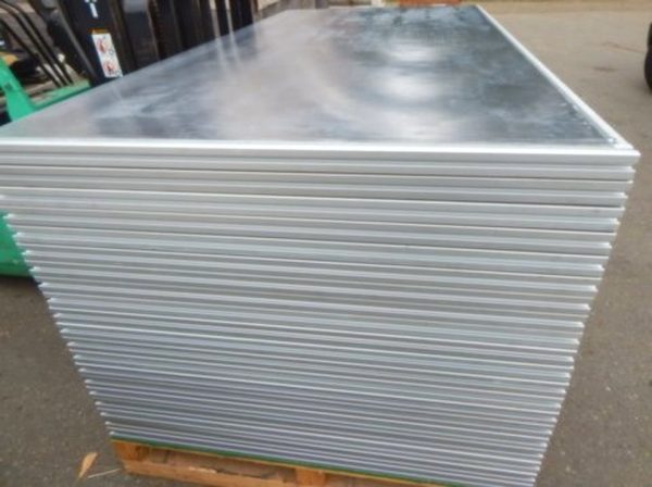 insulated aluminum panels rigid foam insulation with t slot connection method