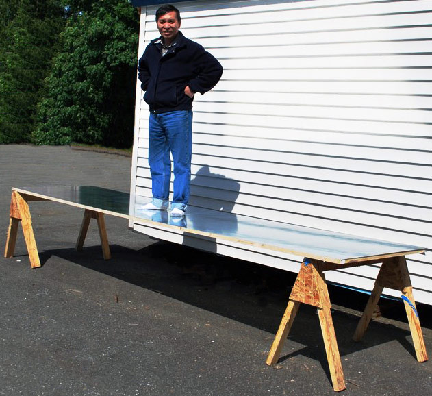 True Flat 13 Feet Steel Door