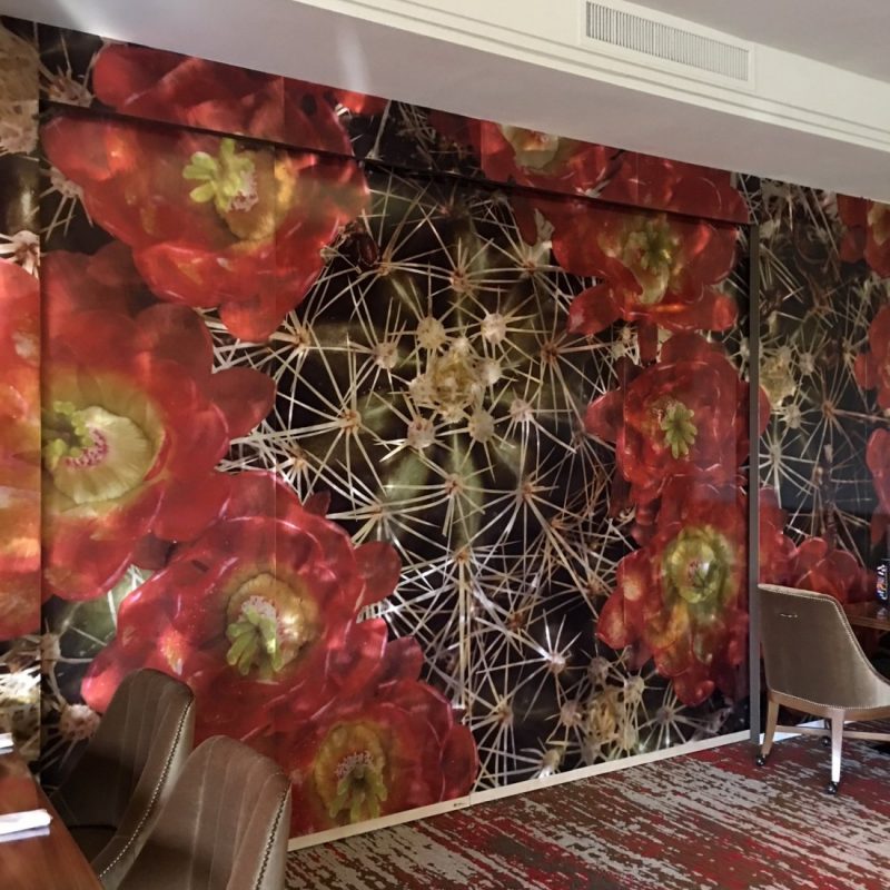mural large sliding door modular light weight strong